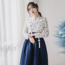 생활한복 | 편안한 일상에 어울리는 생활한복 세트 용담 차미 후기