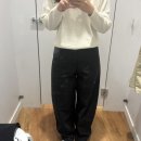 세화세탁소 | 유니클로 저지배럴팬츠 xs s 비교 워셔블니트립폴로스웨터 입어본 후기