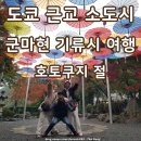 도쿄 근교 소도시 여행 군마현 기류시 호토쿠지 절 단풍