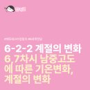 아람과학사 | 6과학 2.계절의변화 6~7차시, 태양의 남중고도에 따른 기온 변화 모형 실험하기, 계절의 변화가 생기는...