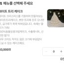 대전 도룡동 ‘폭스카페X베이크샵수하’ 화이트 트리 케이크 후기