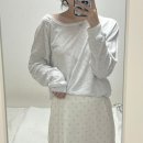 은빈플라워 | 릴리코츠 몬타나 래글런 티셔츠, 에코백 그리고 온드민 플라워 롱 스커트 후기