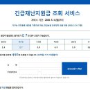 긴급재난지원금 조회 이미지