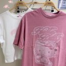스파오 헬로키티 콜라보 반팔티 귀여움 폭발한 후기