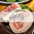 동구꽃백화점 | [대구 동구] 신천동 맛집 &#39;압구정&#39; 동대구점 동대구역 주차가능 꽃냉삼 급랭 삼겹살 전문점