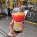 메가스타 | 메가커피 건대스타점 신메뉴 꿀수박 화채스무디 먹어본 후기 가격 맛