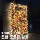 월드플라워 | 조화 포토존장식, 롯데월드 후지필름 사진상점 플라워 포토존설치! 감각적인 색감