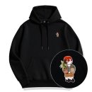 개좋다냥 | [플라바] 귀염뽀짝 냥틸다 기모 후드티 3color / 커플 후드티 추천 &amp; 겨울 데일리룩 (M~4XL 대박사이즈)