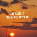 3월 12일(수)아침을 여는 건강한 에코힐링(글 전체보기는 글주소 클릭!) 이미지