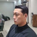 참멋헤어 | 남자짧은 머리 아이비리그컷 포마드펌 스타일로 다운펌 추천미용실 (부산에서 방문)