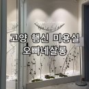 그오빠네 | 고양 행신동 미용실 추천 오빠네살롱 최우식 머리 남자 쉐도우펌 후기