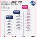 2024KOB 포스트시즌 경기일정 이미지