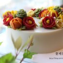 꽃피는떡케이크