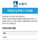 수원시, 모바일 전자고지 시스템으로 체납안내문 발송 이미지