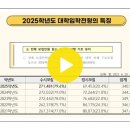 2025학년도 대학입학전형의 특징 이미지