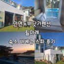 힐마레 | 안면도바닷가펜션 힐마레 수영장 바베큐 후기