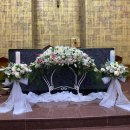 2023년 11월 2주 성전 꽃꽂이 - 시인남편마누라 블로그에서 성당 결혼식 이미지