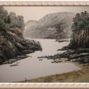 실경산수화 이미지