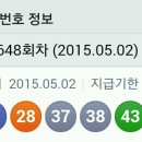 로또 648회 당첨번호 (로또 648) 이미지