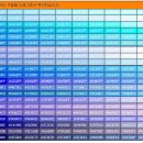 색상표/ 유튜브 자동재생 이미지