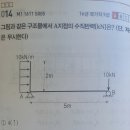 응용역학 기출노트N 휨모멘트 질문있습니다 이미지