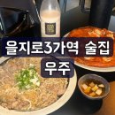 을지로3가역 술집 힙한 분위기의 한식주점 우주