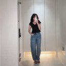 배럴핏 | Flow jeans 플로우진 | 느좋 청바지 추천 배럴핏 데님 후기