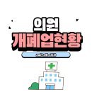 의료복지사협)디딤돌유성의원 | [24년2월3주차] 의원 개폐업 현황