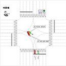 오토바이 사고 처리 과실비율-[교차로 사고/동일방향-넓게 좌회전] 이미지