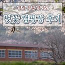 경북 경남 경기도 벚꽃캠핑장 후기 모음