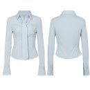 채도스칼프 | [PAIN OR PLEASURE] 페인오어플레져 비비안 스칼프 셔츠 블루