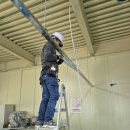 ㈜한국콜마 부천 | 인천 계양구 물류창고조명 시공 후기｜레이스웨이·레일조명 설치, 주차장등 시공