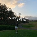 제제밴드여행사 - 제주시 일주동로 240 | 한라산 뷰가 아름다웠던 제주 스프링데일cc♡ 라운딩 후기♡