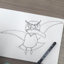 펜으로 그리는 힐링 스케치 이미지