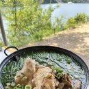 큰사람농장 | 진천 쥐꼬리명당 배 타고 들어가는 초평호 백숙 이색 맛집