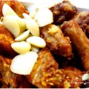팔경마늘통닭