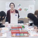 부드러운 감성 오일파스텔 이미지