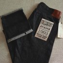 합정수선 | 지름 후기 3. 블루스맨 풀카운트 1101 블랙데님 셀비지 원워시 FULLCOUNT 1101BK Straight Denim black