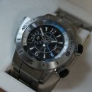 예거 마스터 컴프레셔 다이빙 프로 지오그래픽 JLC Master Compressor Diving Pro Geographic GMT 풀티타늄 판매합니다 이미지