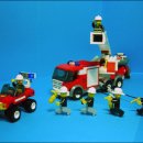 7239 - Fire Truck / 소방차 & 7241 - Fire Car / 소방 지휘차 이미지