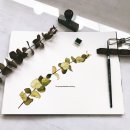 [주말] 캘리그라피 이미지