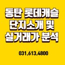 동탄2롯데캐슬아파트경로당 | 동탄역 롯데캐슬 알바트로스, 단지 소개와 최근 실거래가 분석