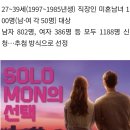 "외로워요"…성남판 '나는 SOLO' 신청자 1100명 몰려 이미지