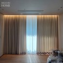이지홈2차 | 데코인홈 양산커튼 물금 이지더원 2차 33평 C, 포근한 이중커튼부터 실용성있는 단독커튼까지 (시공후기)