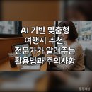부여테마여행 | AI 맞춤형 여행지 추천, 전문가가 알려주는 활용법과 주의사항 완벽 정리
