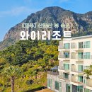 제주도 산방산 뷰 호텔 추천 조식 무료인 서귀포 와이리조트