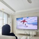 삼성스포츠 | 삼성 QLED 4K 98인치 초대형 TV로 생생한 스포츠 경기 시청