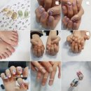 부산수영네일 손톱칠 파우더네일후기