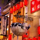 오사카 '맛' 기행-지칠 때까지 먹어라(10) : 도톰보리 야경(夜景) 이미지