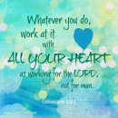 Bible Reading - Colossians 3:18~25 이미지